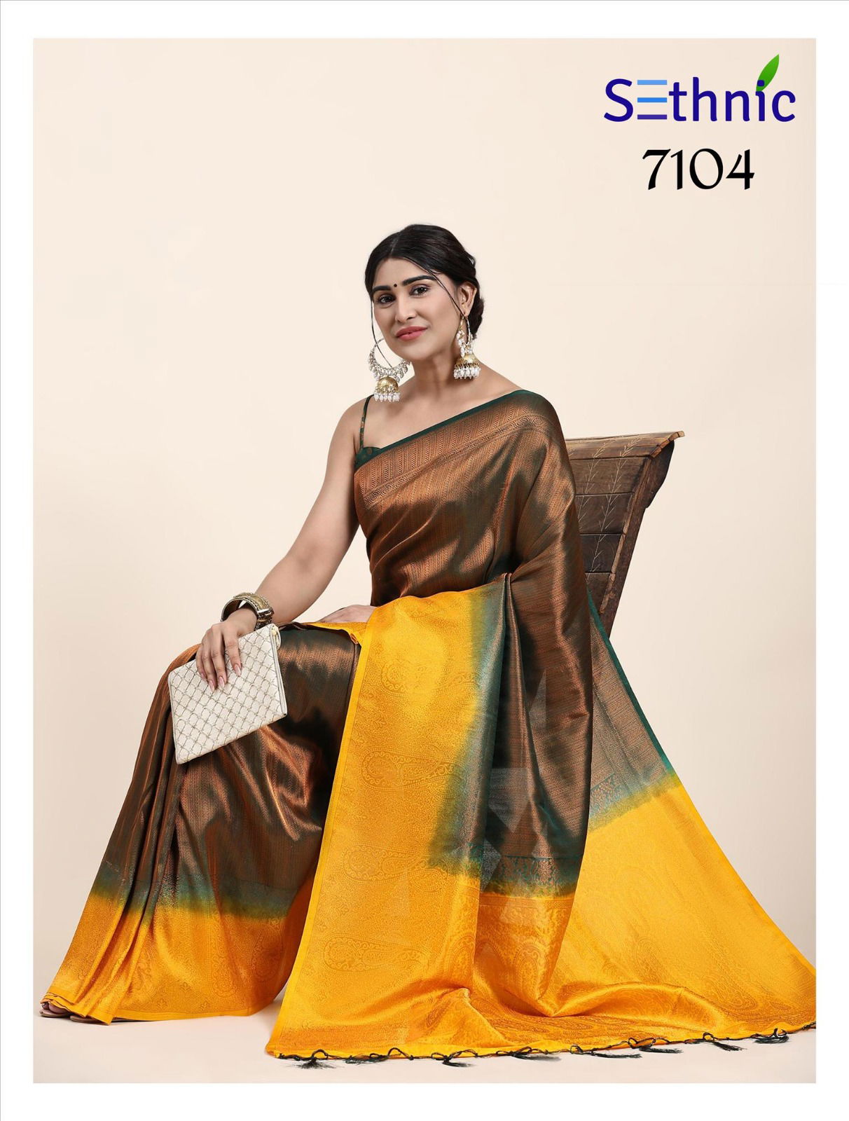 Sethnic Kubera Fancy Soft Zari Silk Saree Collection
